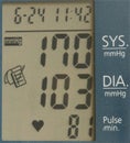 Blood pressure readout