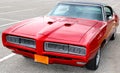 1969 Blood Red Classic Pontiac GTO