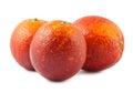 Blood red oranges