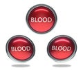 Blood glass button