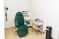 Blood ,semen samples and ,serum specimen medical test tubes on a tray in laboratory room at general hospital for clinical lab Royalty Free Stock Photo