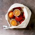 Blood sicilian oranges