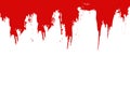 Blood splat vector Royalty Free Stock Photo