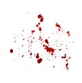 Blood splat Royalty Free Stock Photo