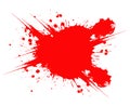 Blood splat vector illustration