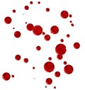 Blood splatter Royalty Free Stock Photo