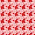 Blood Spot Drops Seamless Pattern Royalty Free Stock Photo