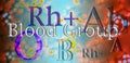 Blood Type - Blood Groups Royalty Free Stock Photo