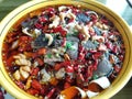 Chinese Sichuan cuisine,Wound blood Wang Royalty Free Stock Photo