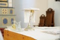 Blood, wine and holy water. Mass in the Church Royalty Free Stock Photo