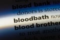 bloodbath Royalty Free Stock Photo