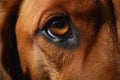 Bloodhound Dog Nose Closeup Closeup of a Royalty Free Stock Photo