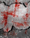 Bloodied background Royalty Free Stock Photo