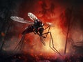 Mosquito Made With Generative AI illustration