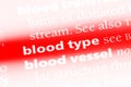 bloodtype Royalty Free Stock Photo
