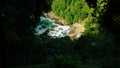 View on Bloody Bay beach on the Caribean Island of Tobago Royalty Free Stock Photo