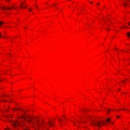 Bloody blood red grunge abstract halloween background Royalty Free Stock Photo