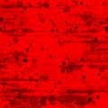 Bloody blood red grunge abstract seamless pattern background Royalty Free Stock Photo