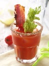 Bloody mary cocktail Royalty Free Stock Photo