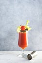 Bloody Mary Cocktail Royalty Free Stock Photo