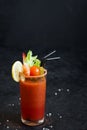 Bloody Mary Cocktail Royalty Free Stock Photo