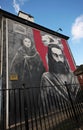 Bloody Sunday wall-paintings in Londonderry