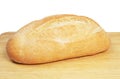 Bloomer loaf on board Royalty Free Stock Photo