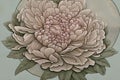 Blooming Elegance: Highly Detailed Botanical Illustration in Muted Colors with Generative AI