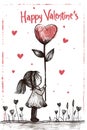 Blooming Love on Valentine s Day