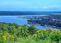 Blooming Overlook of Michigan Tech