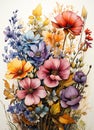 Blooming Rhythms: A Wild Canvas of Earthy Colors in My Favorite