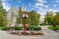 Indiana University Landmark Campus Clock Royalty Free Stock Photo