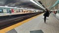 Bloor and Young Subway Station interior view