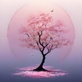 Blossom Bird Tree