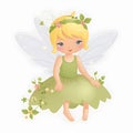 Blossom fairyland delight, adorable clipart of colorful fairies with cute wings and delightful blossom magic