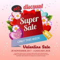 Blossom valentine sale poster