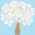 Blossoming apple tree Royalty Free Stock Photo