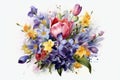 Blossoming with Creativity: Spring Flower Watercolor Inspirations