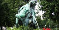 The blossoming rose garden, Volksgarten Vienna water statue