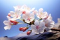 Blossoms of spring a fragrant collection of fresh, colorful flowers Royalty Free Stock Photo