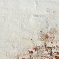 Blotch Red White Old Brick Wall Frame Background Texture Royalty Free Stock Photo