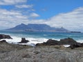 Blouberg Beach Front in Lockdown Royalty Free Stock Photo