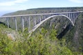 Bloukrans bridge South Africa Royalty Free Stock Photo