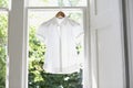 Blouse On Hanger At Home