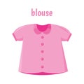 Blouse isolated