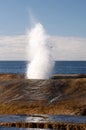 Blow hole on the Tasmanian coast