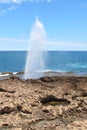 Blow holes at Gnaraloo Station, Western Australia