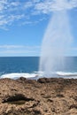 Blow holes at Gnaraloo Station, Western Australia