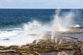 Blow Holes in Tonga, South Pacific Ocean