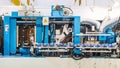 Blow Moulding Machine in factory